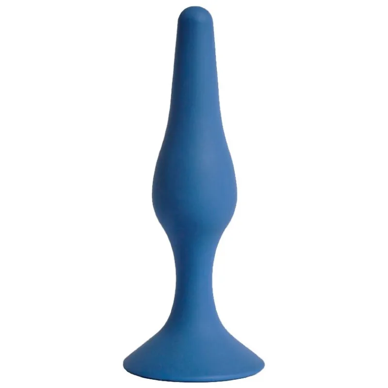 Анальная пробка Gravity, силикон, цвет кобальт