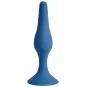Анальная пробка Gravity, силикон, цвет кобальт