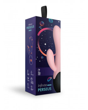 Нагреваемый вибратор Perseus, цвет персиковый