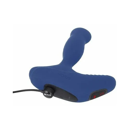 NEXUS REVO синий Вибромассажер простаты с вращающейся головкой обновленный