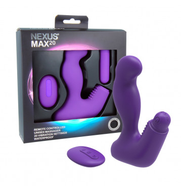 NEXUS MAX 20 фиолетовый Вибро-массажер простаты