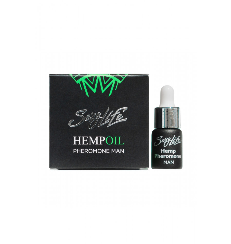 Ароматическое масло с феромонами Sexy Life мужские, Hemp Oil Pheromone 5 мл