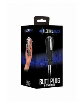 Анальная пробка с электростимуляцией E-Stim Butt Plug Shots Electroshock