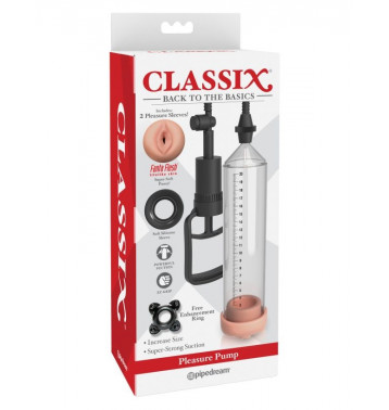 Мастурбатор-вакуумная помпа для удовольствия Classix Pleasure Pump