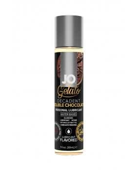Вкусовой лубрикант "Яркий вкус двойного шоколада" / Gelato Decadent Double Chocolate 1oz - 30 мл.