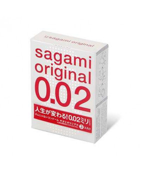 Презервативы SAGAMI Original 002 полиуретановые 3шт.