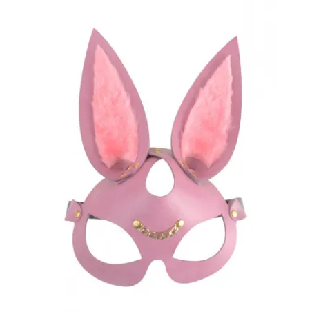 Маска Зайка розовая
