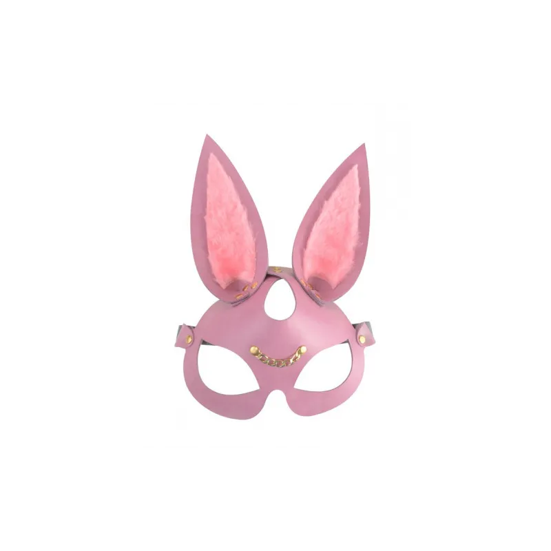 Маска Зайка розовая