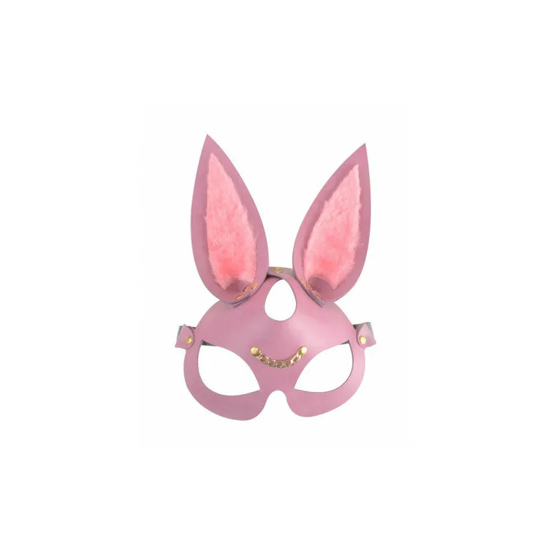 Маска Зайка розовая