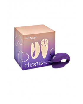 Сенсорный вибромассажер для пар We-Vibe Chorus Purple