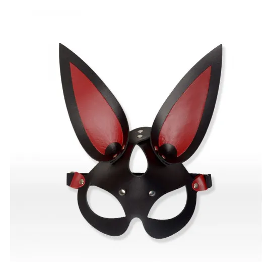 Маска Зайка черно-красная 3186-12