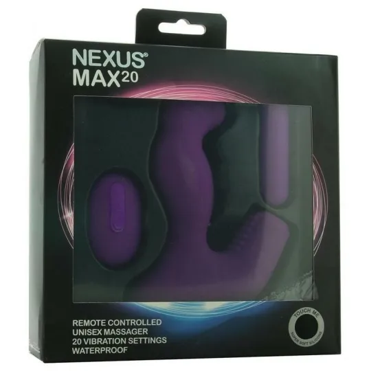 NEXUS MAX 20 фиолетовый Вибро-массажер простаты