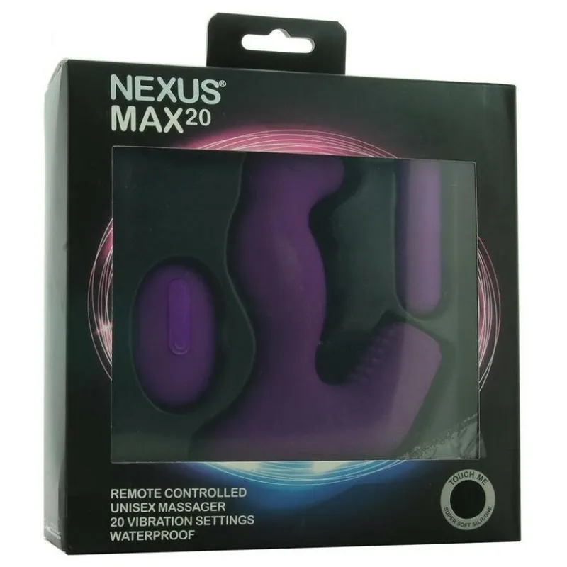 NEXUS MAX 20 фиолетовый Вибро-массажер простаты