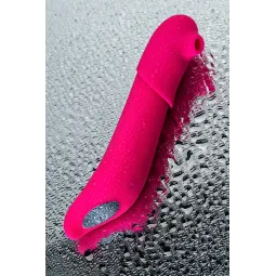 СТИМУЛЯТОР 2 В 1: С ПУЛЬСАЦИЕЙ И ВАКУУМ-ВОЛНОВОЙ СТИМУЛЯЦИЕЙ JOS OSCAR, СИЛИКОН, РОЗОВЫЙ, 20,5 СМ