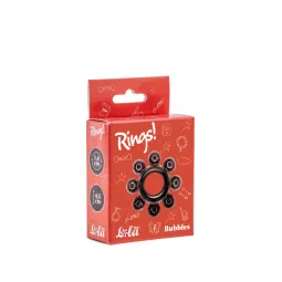 ЭРЕКЦИОННОЕ КОЛЬЦО RINGS BUBBLES BLACK