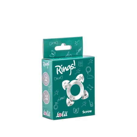 ЭРЕКЦИОННОЕ КОЛЬЦО RINGS SCREW WHITE