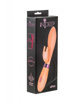 ВИБРАТОР INDEEP LEYLA BEIGE 7701-03INDEEP