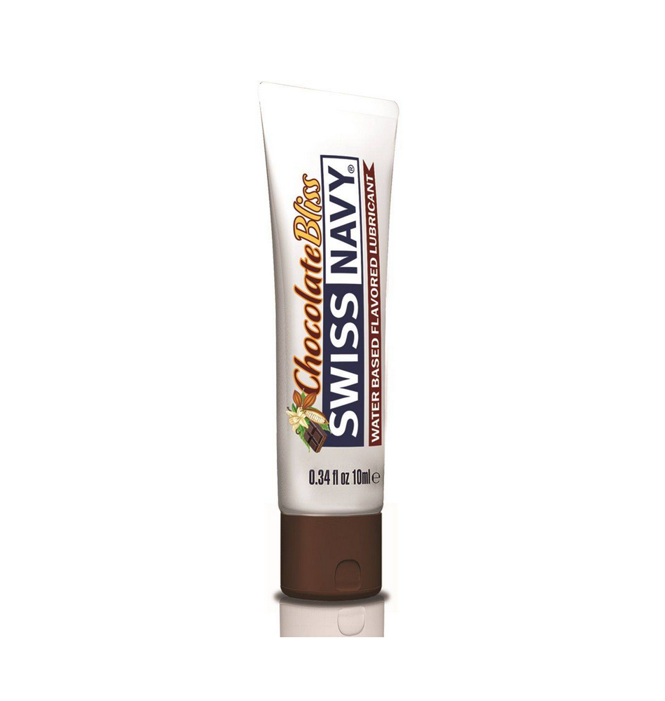 Лубрикант SWISS NAVY на водной основе вкус шоколада 10 мл.