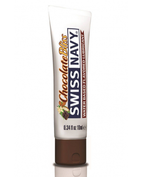 Лубрикант SWISS NAVY на водной основе вкус шоколада 10 мл.