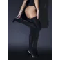 Плотные черные чулки (Sense)