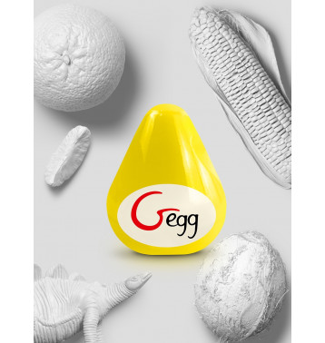 Gvibe Gegg Yellow - яйцо-мастурбатор, 6.5х5 см.