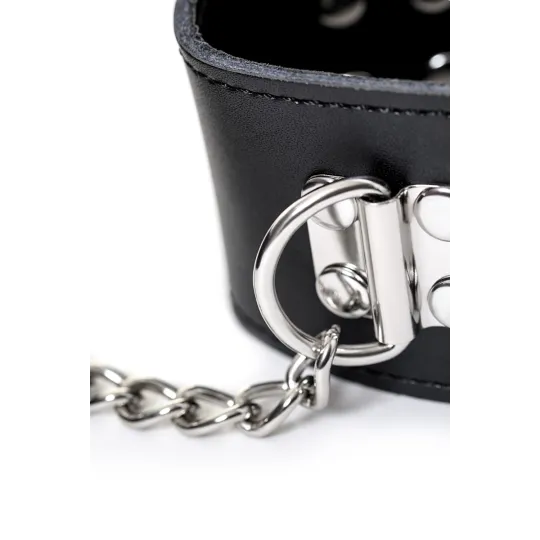 КОМПЛЕКТ БОНДАЖНЫЙ TOYFA THEATRE ,КОЖАННЫЙ