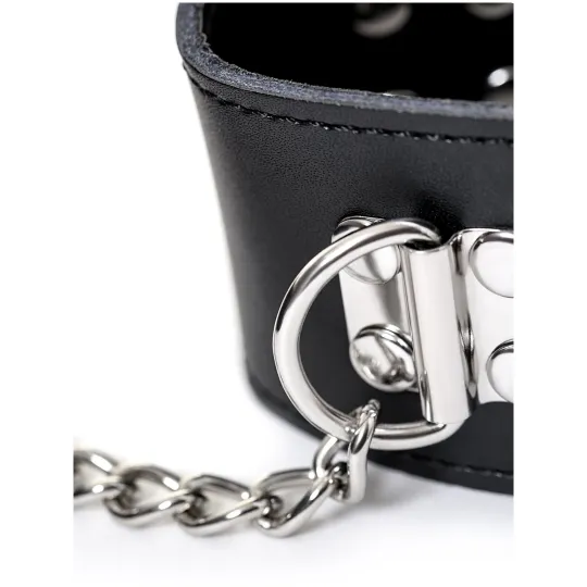 КОМПЛЕКТ БОНДАЖНЫЙ TOYFA THEATRE ,КОЖАННЫЙ