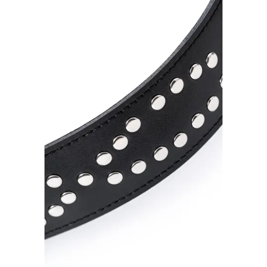 КОМПЛЕКТ БОНДАЖНЫЙ TOYFA THEATRE ,КОЖАННЫЙ