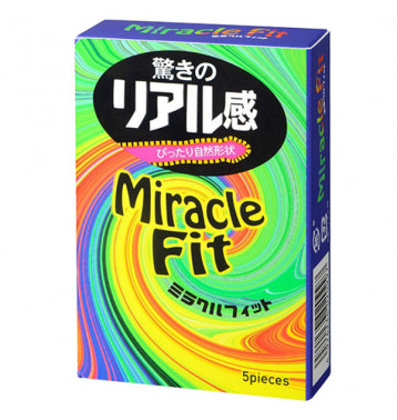 Презервативы SAGAMI Miracle Fit 5шт