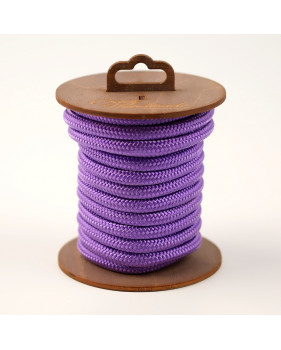 Нейлоновая веревка для шибари, на катушке (Фиолетовая), 5 м.