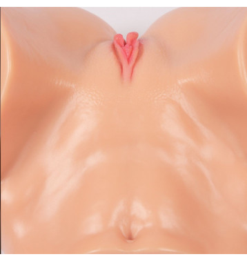 Adel Мастурбатор-полуторс, анус и вагина, с двойным слоем материала и вибрацией