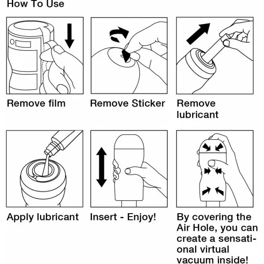 TENGA Air-Tech Squeeze Многоразовый стимулятор Regular