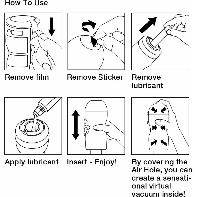 TENGA Air-Tech Squeeze Многоразовый стимулятор Regular