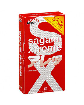 Презервативы SAGAMI Xtreme Feel Long 10шт. ультрапрочные