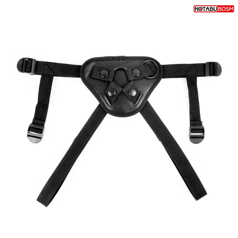 ТРУСИКИ ДЛЯ СТРАПОНА цвет чёрный, PVC