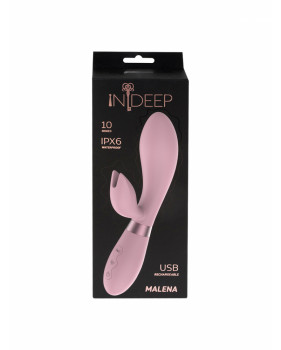 ПЕРЕЗАРЯЖАЕМЫЙ ВИБРАТОР INDEEP MALENA PINK