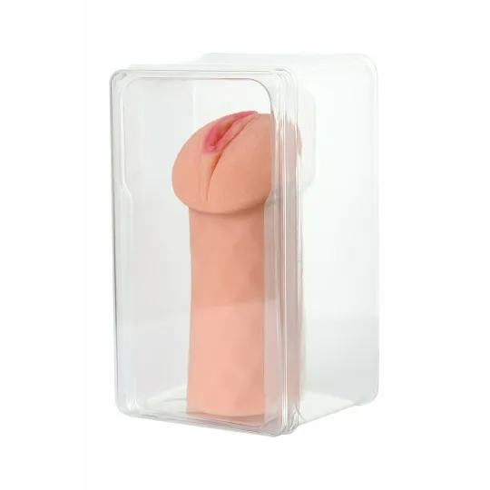 МАСТУРБАТОР РЕАЛИСТИЧНЫЙ KOKOS ELEGANCE.007, TPR, ТЕЛЕСНЫЙ, 16 СМ