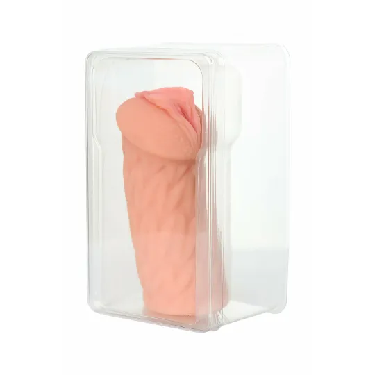 МАСТУРБАТОР РЕАЛИСТИЧНЫЙ KOKOS ELEGANCE.005, TPR, ТЕЛЕСЫНЙ, 16 СМ