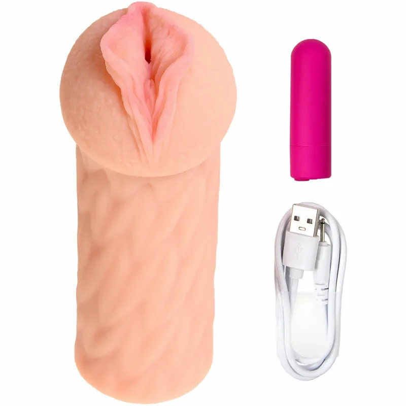 МАСТУРБАТОР РЕАЛИСТИЧНЫЙ KOKOS ELEGANCE.005, TPR, ТЕЛЕСЫНЙ, 16 СМ