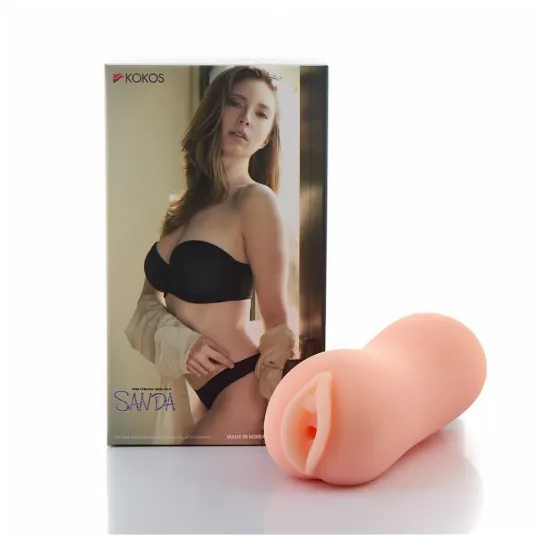 МАСТУРБАТОР РЕАЛИСТИЧНЫЙ KOKOS SANDA, TPR, ТЕЛЕСНЫЙ, 15.5 СМ