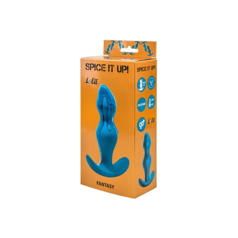 АНАЛЬНАЯ ПРОБКА SPICE IT UP FANTASY DARK AQUAMARINE 8006-03LOLA