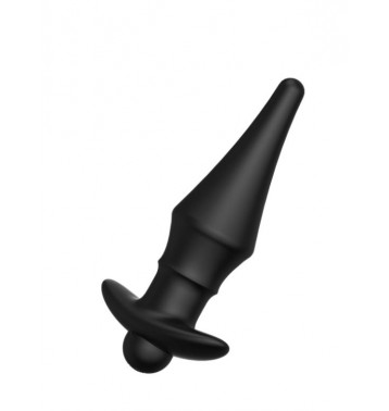 Перезаряжаемая анальная пробка №08 Cone-shaped butt plug