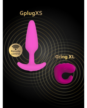 Gvibe Gring XL - Вибрирующее кольцо на палец 2 в 1, 5х3.7 см