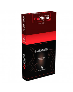 Презервативы Domino Classic Harmony классические гладкие 6 шт