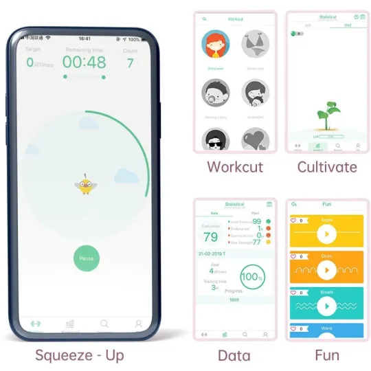 MAGIC KEGEL COACH Тренажер Кегеля розовый