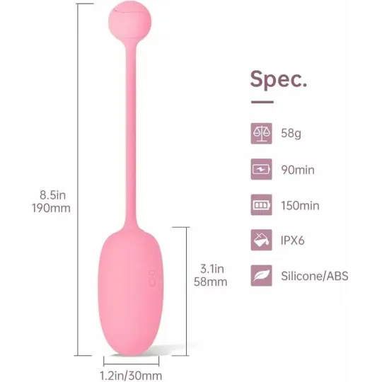 MAGIC KEGEL COACH Тренажер Кегеля розовый