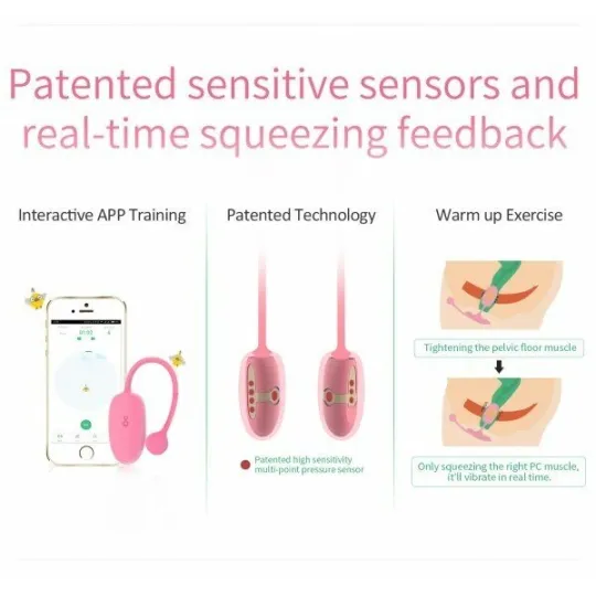 MAGIC KEGEL COACH Тренажер Кегеля розовый