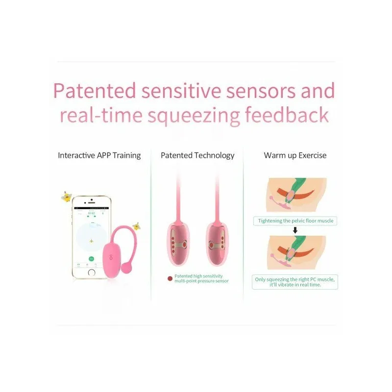 MAGIC KEGEL COACH Тренажер Кегеля розовый