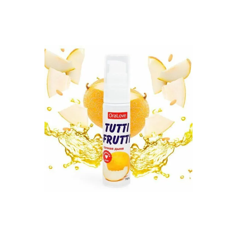 Гель TUTTI-FRUTTI СОЧНАЯ ДЫНЯ серии OraLove 30 г