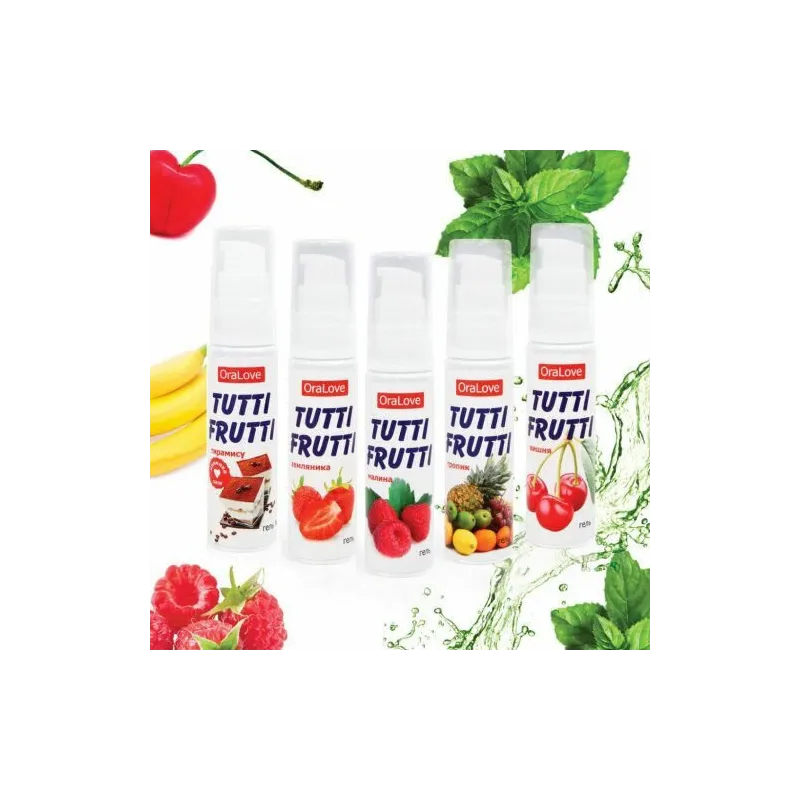 Гель TUTTI-FRUTTI СОЧНАЯ ДЫНЯ серии OraLove 30 г